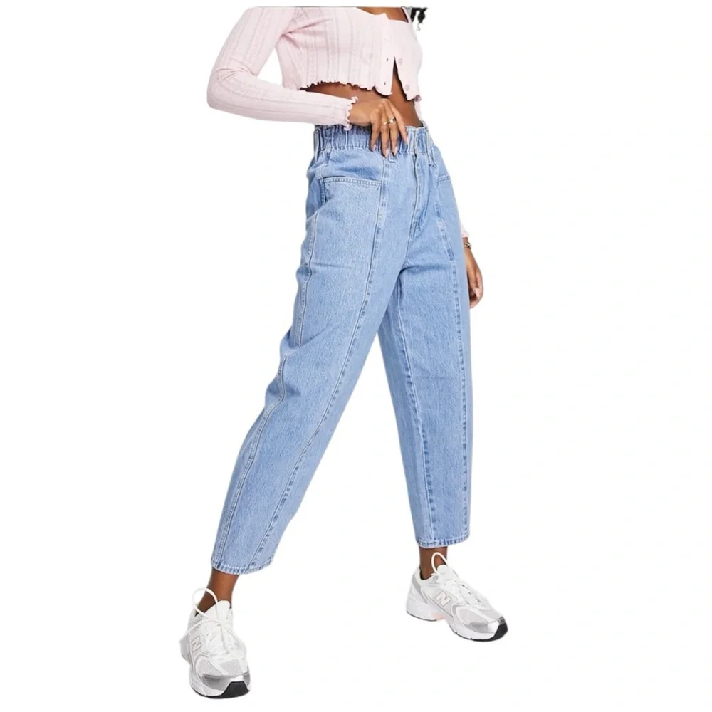 Madewell Pull-On Balloon Elastic Waist Jeans Women’s Size XS